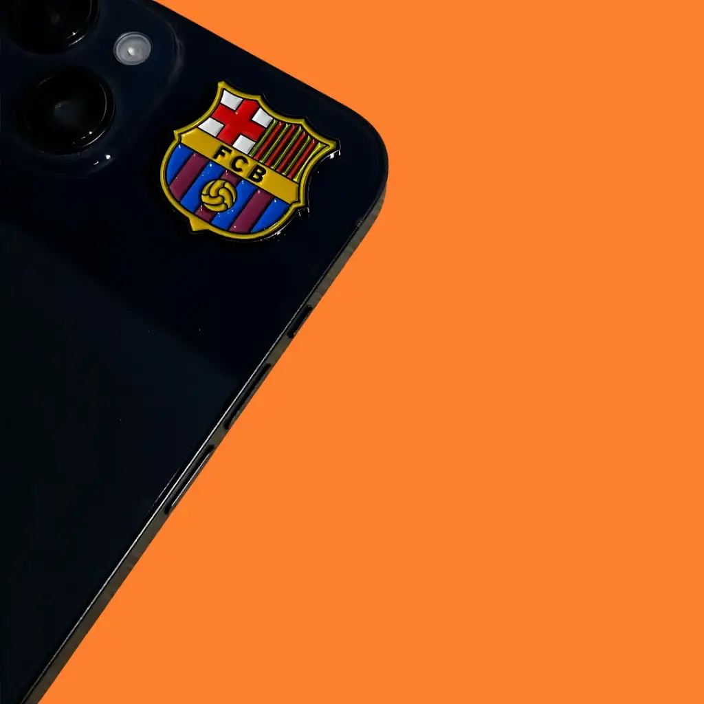 Barcelona Club metal sticker