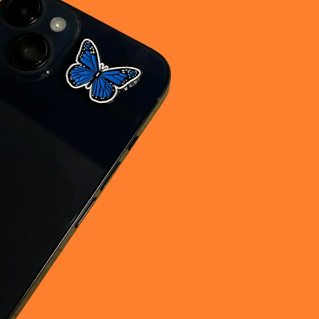 Metal Butterfly Sticker
