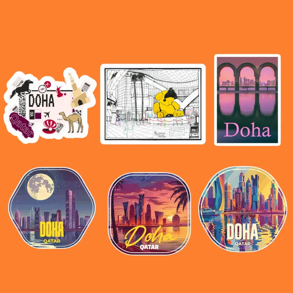 Qatar Sticker Collection