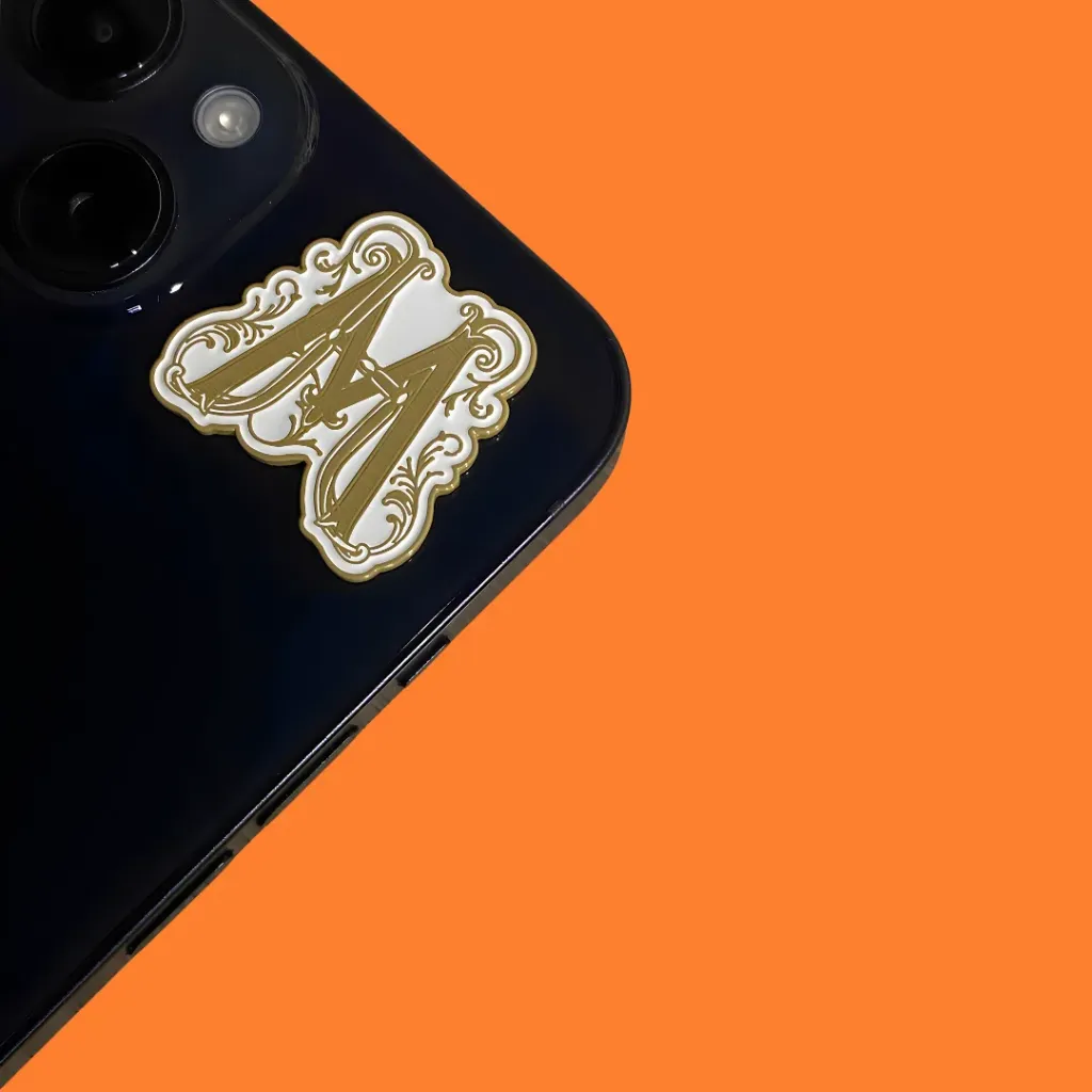 ستيكر معدن للاعراس والمناسبات