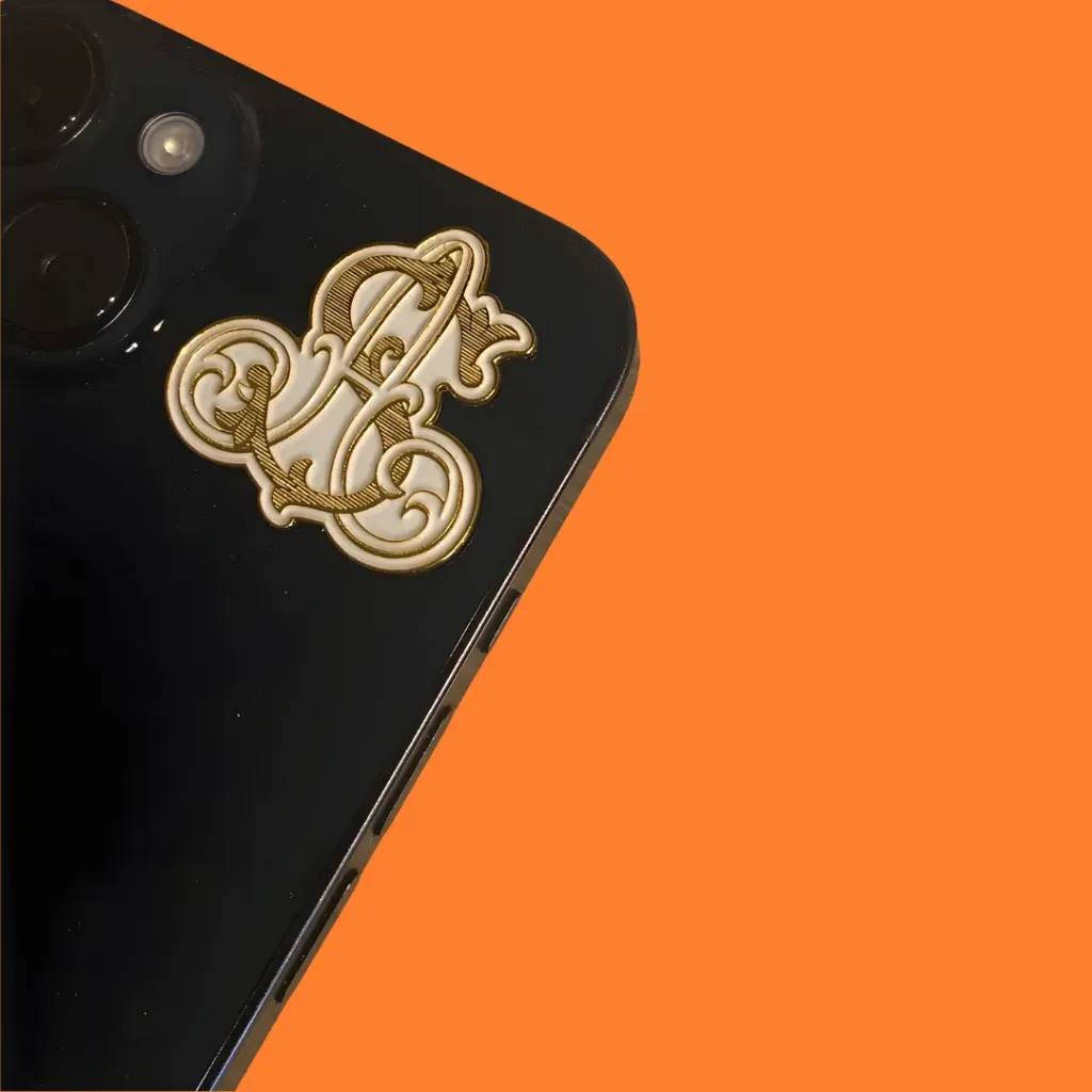 ستيكر معدن للاعراس والمناسبات