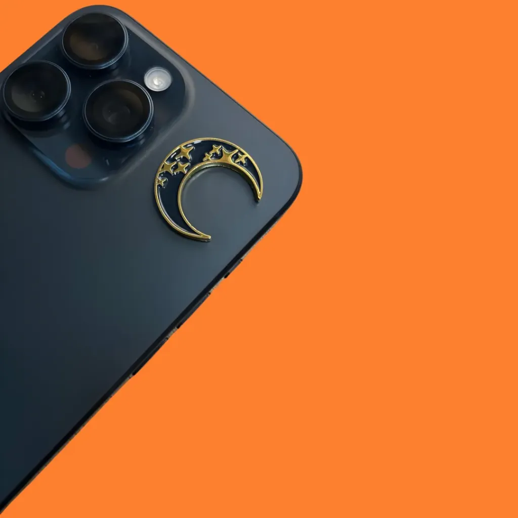 ستيكر معدني هلال رمضان