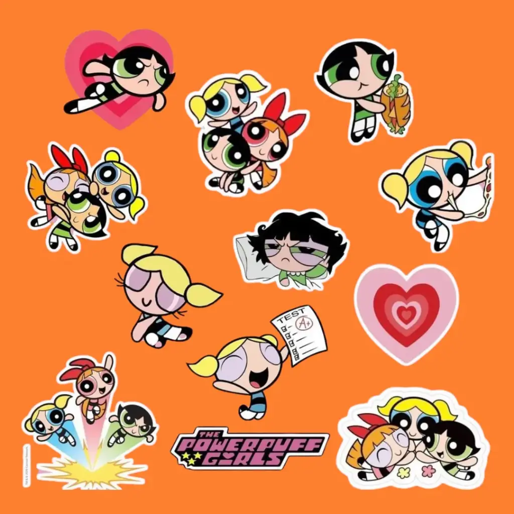 Powerpuff Girls Stickers