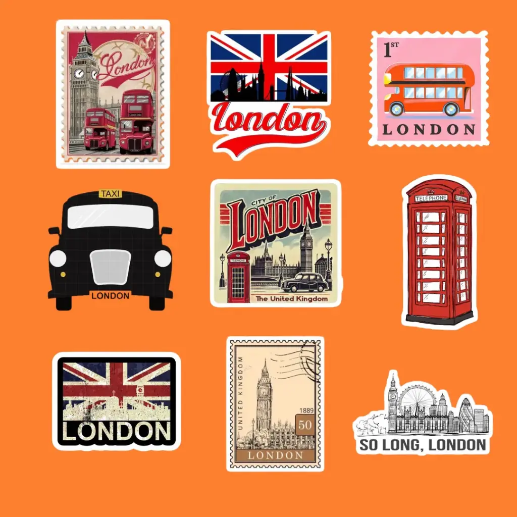 London Sticker Collection