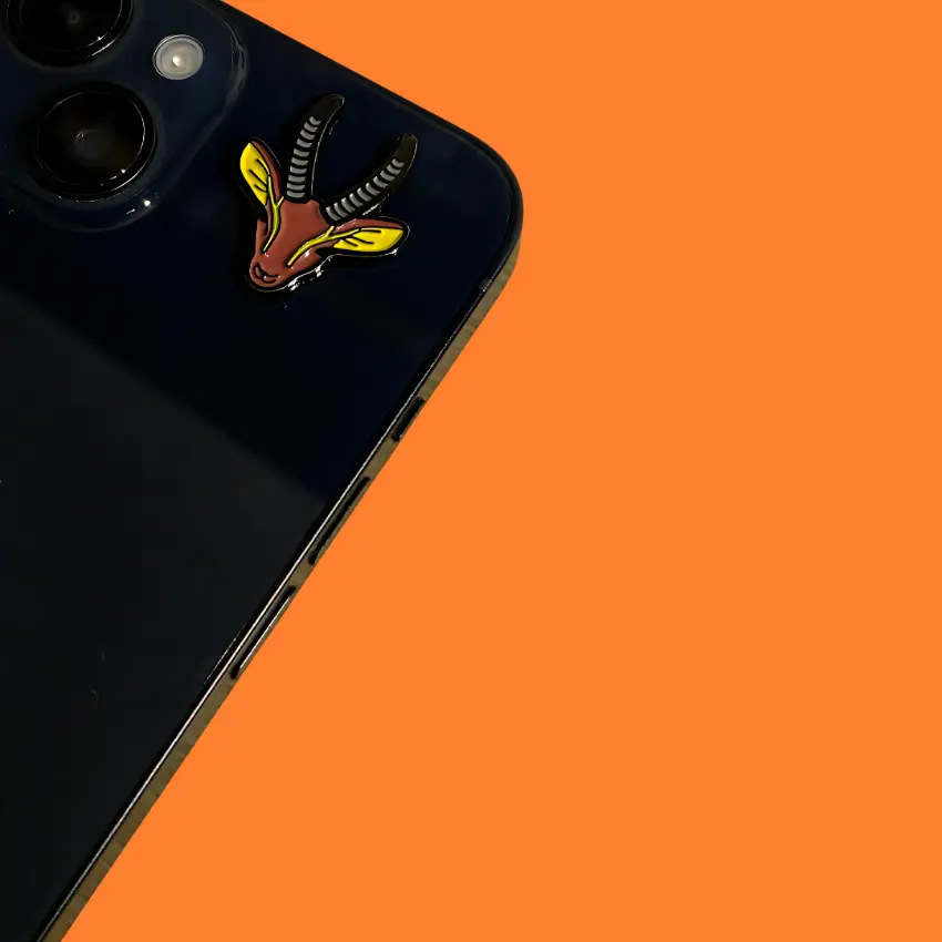 Metal sticker - gazelle