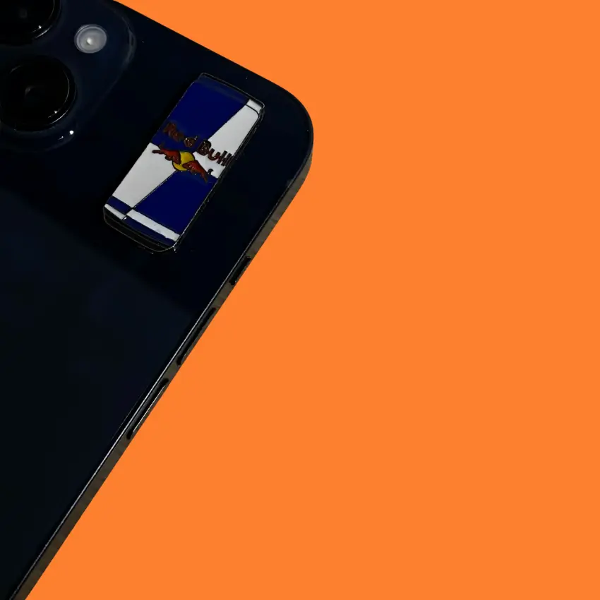 Red Bull metal sticker