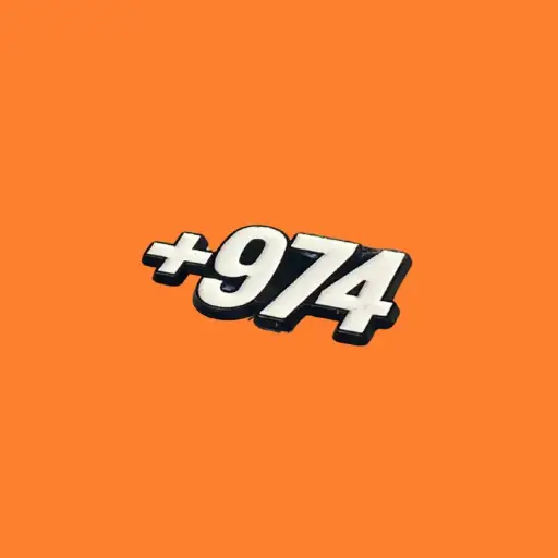 ستيكر معدني 974