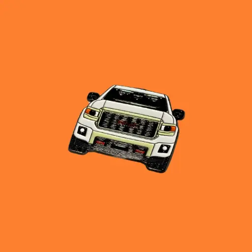ستيكر معدني سيارة GMC